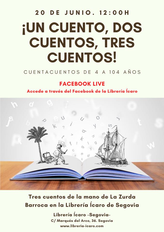 Cuentacuentos en Librería Ícaro