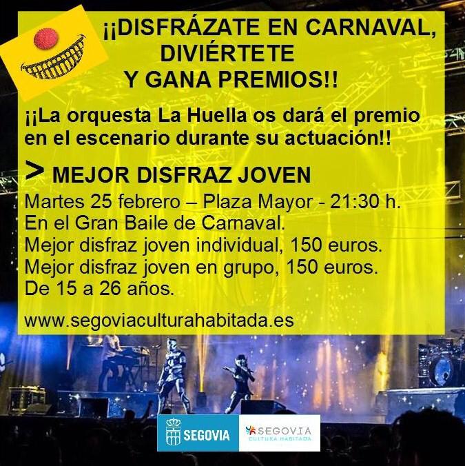 Carnaval de Segovia 2020, 25 de febrero, Martes de Carnaval