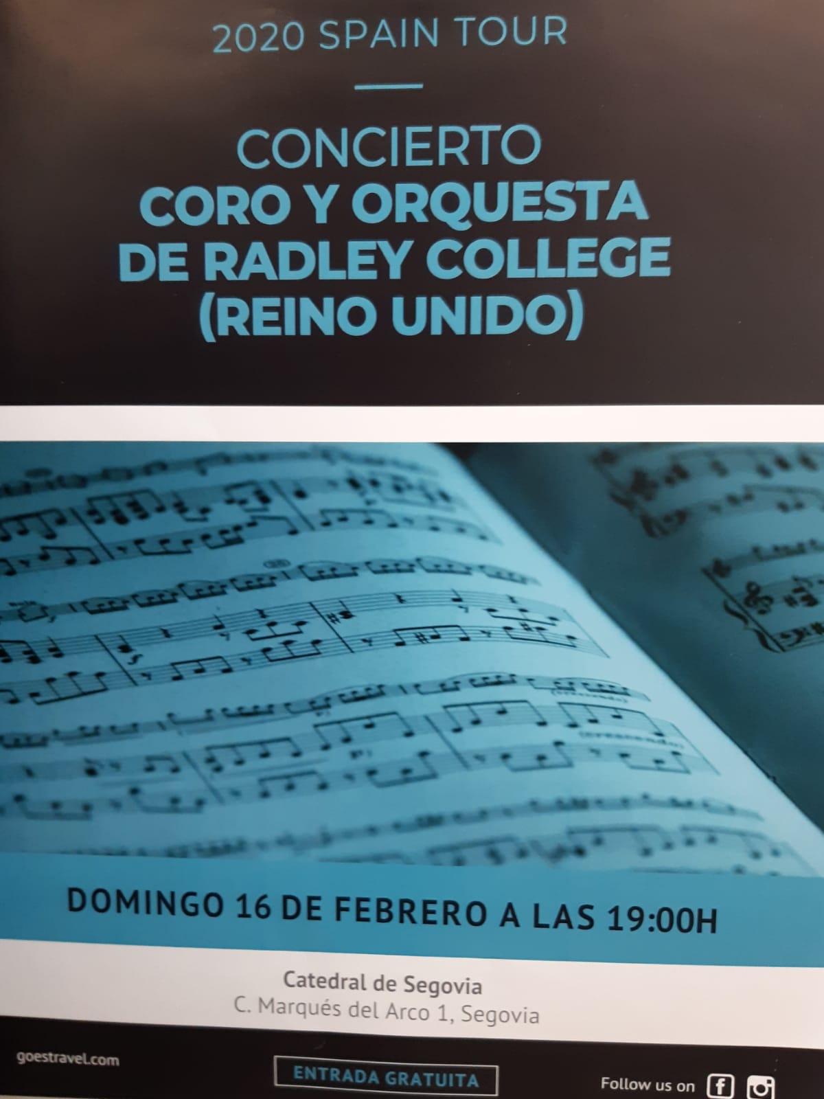 Concierto del Radley College