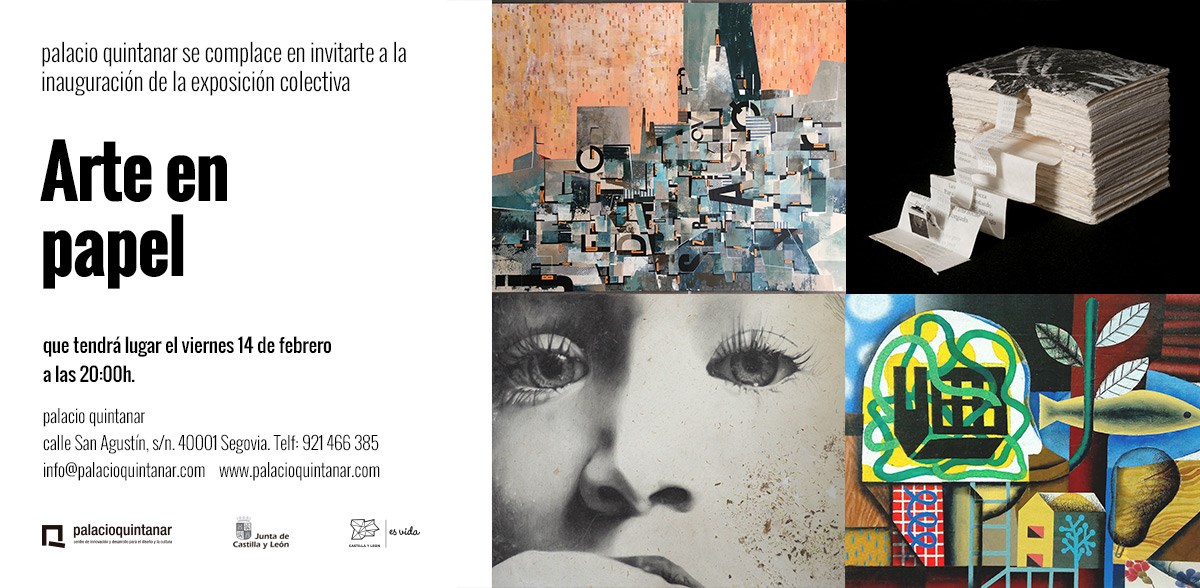 Exposición Arte en papel en Palacio de Quintanar 