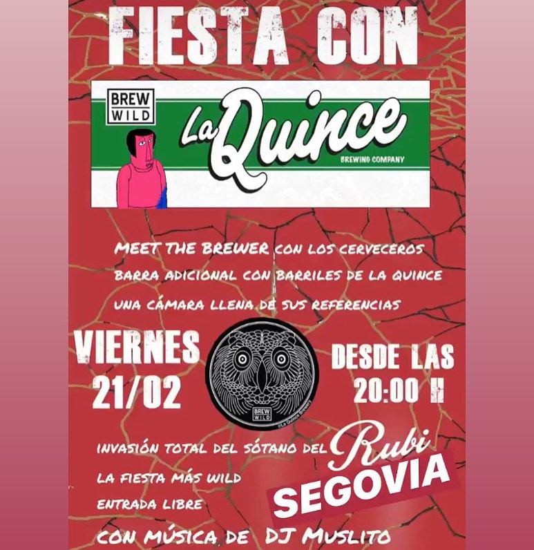 Fiesta con La Quince en Bar Rubí.