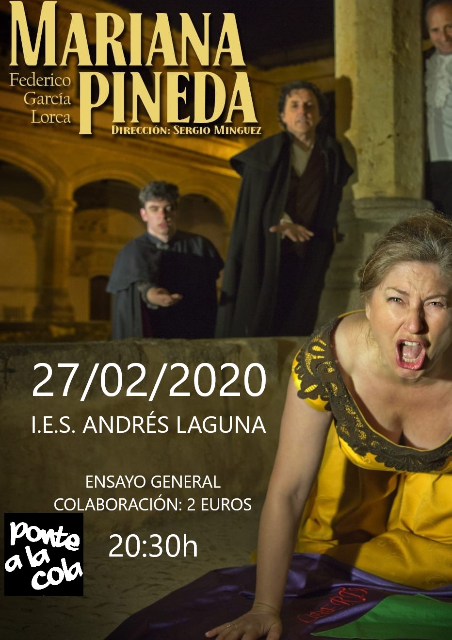 Mariana Pineda en el IES Andrés Laguna