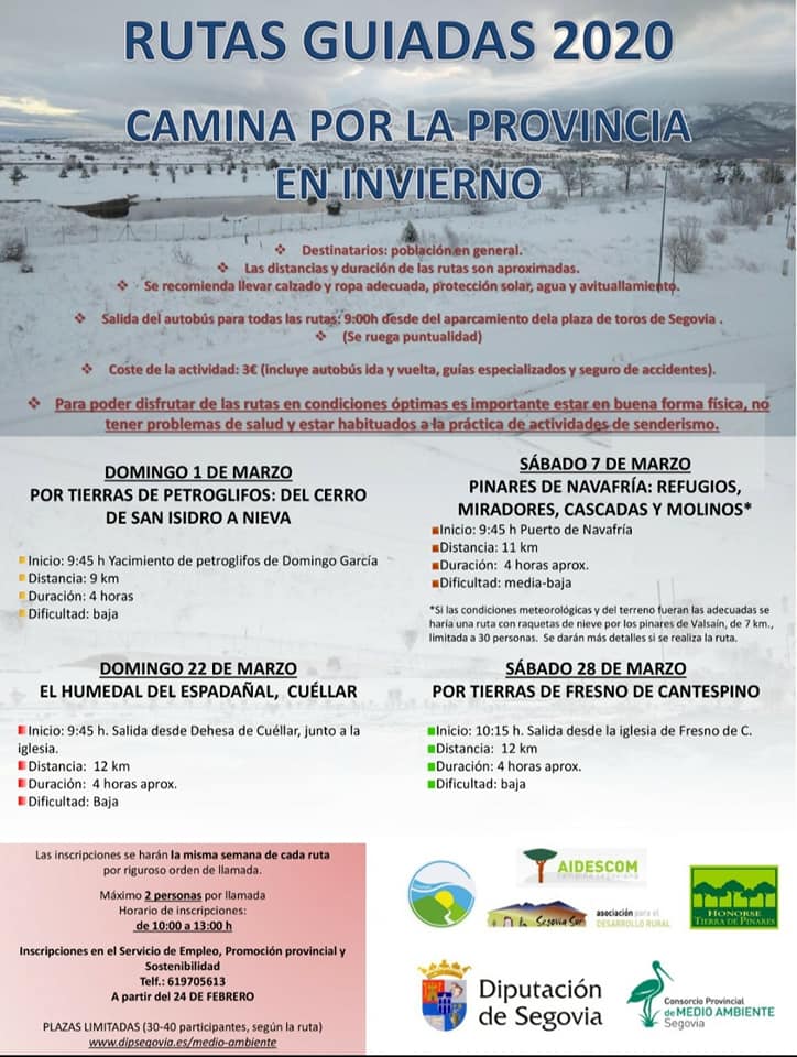 Rutas Camina por Segovia 2020