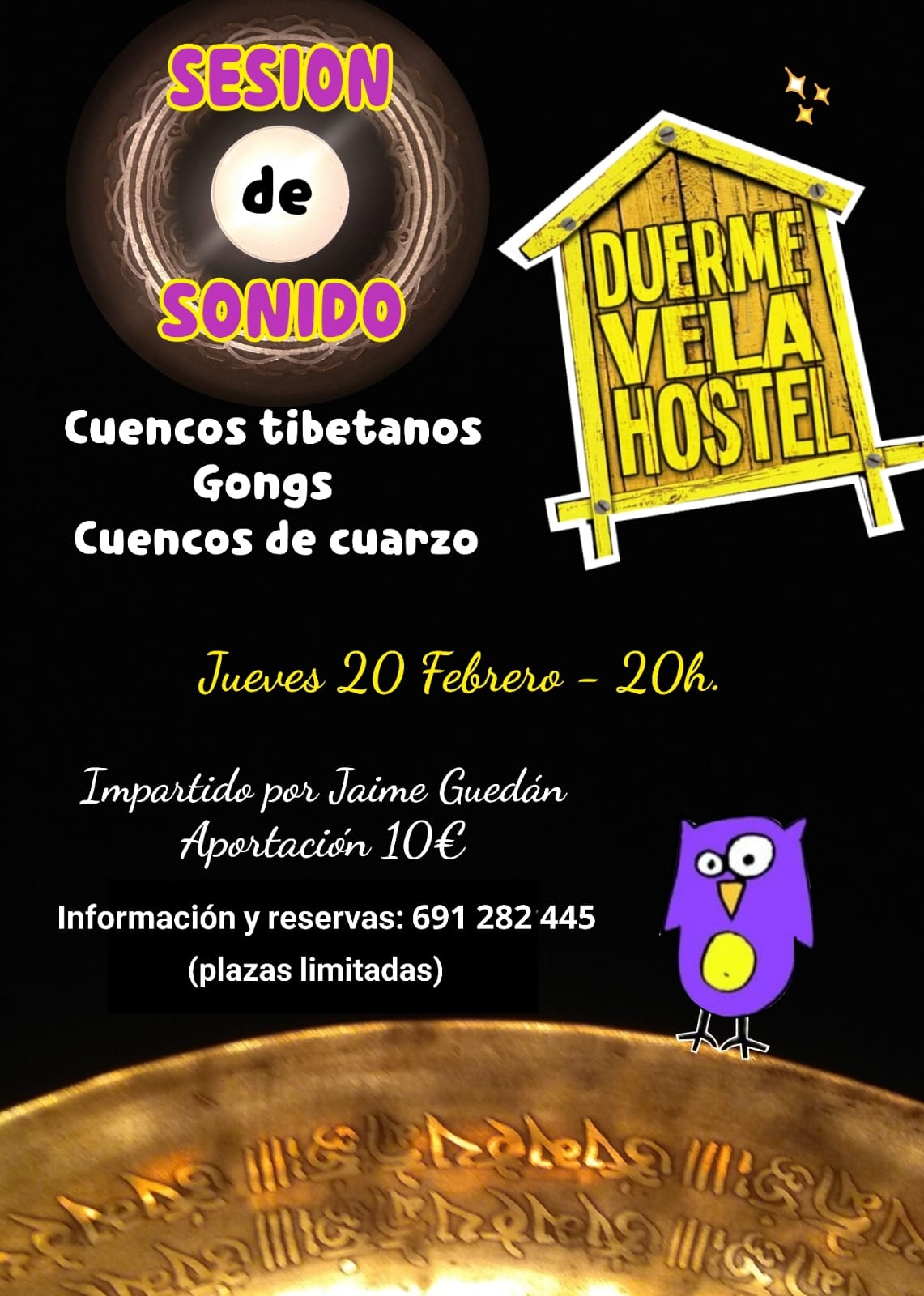 Sesión de sonido – Duermevela Hostel