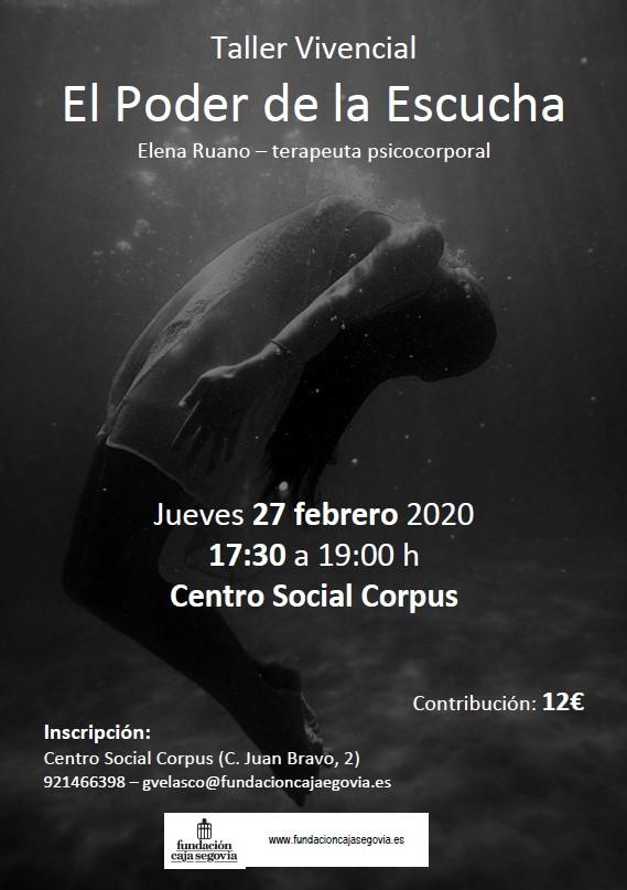 Taller vivencial “El poder de la Escucha”