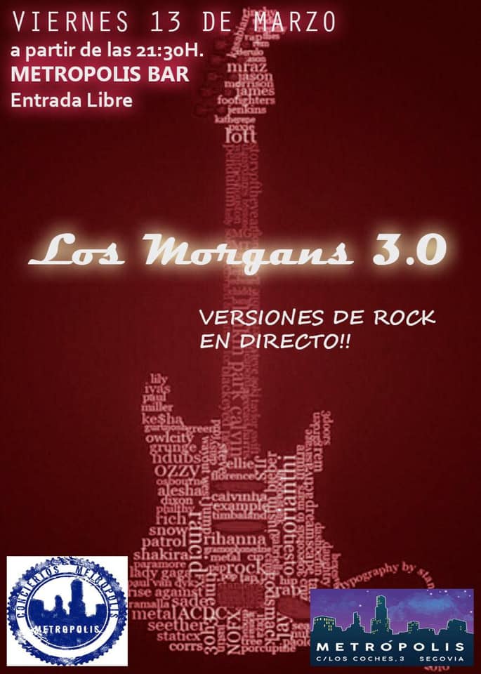 Concierto de Los Morgans en Metrópolis Segovia