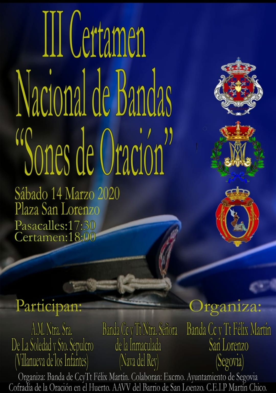 III Certamen Nacional De Bandas Sones de Oración