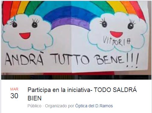 Iniciativa "Todo saldrá bien" de Óptica del Doctor Ramos.