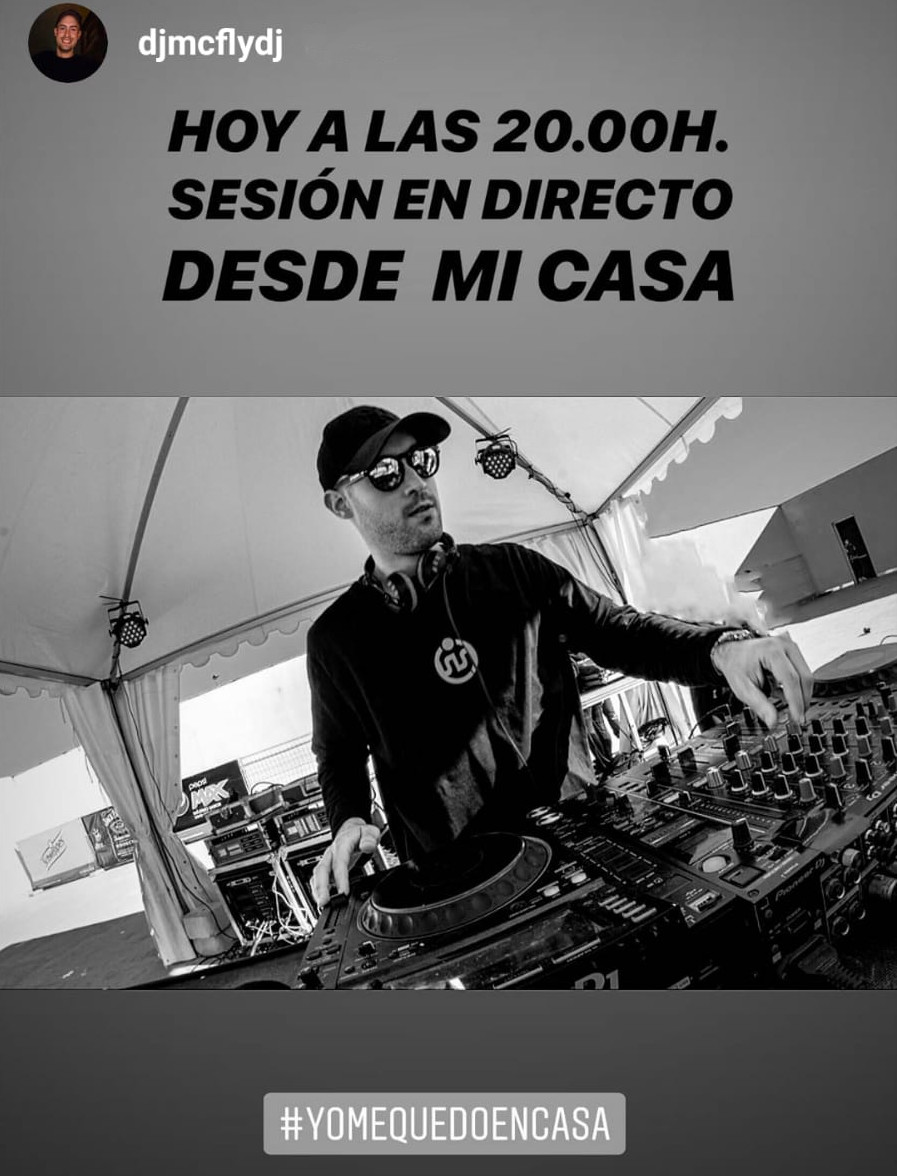 Sesión en directo de DJ McFly