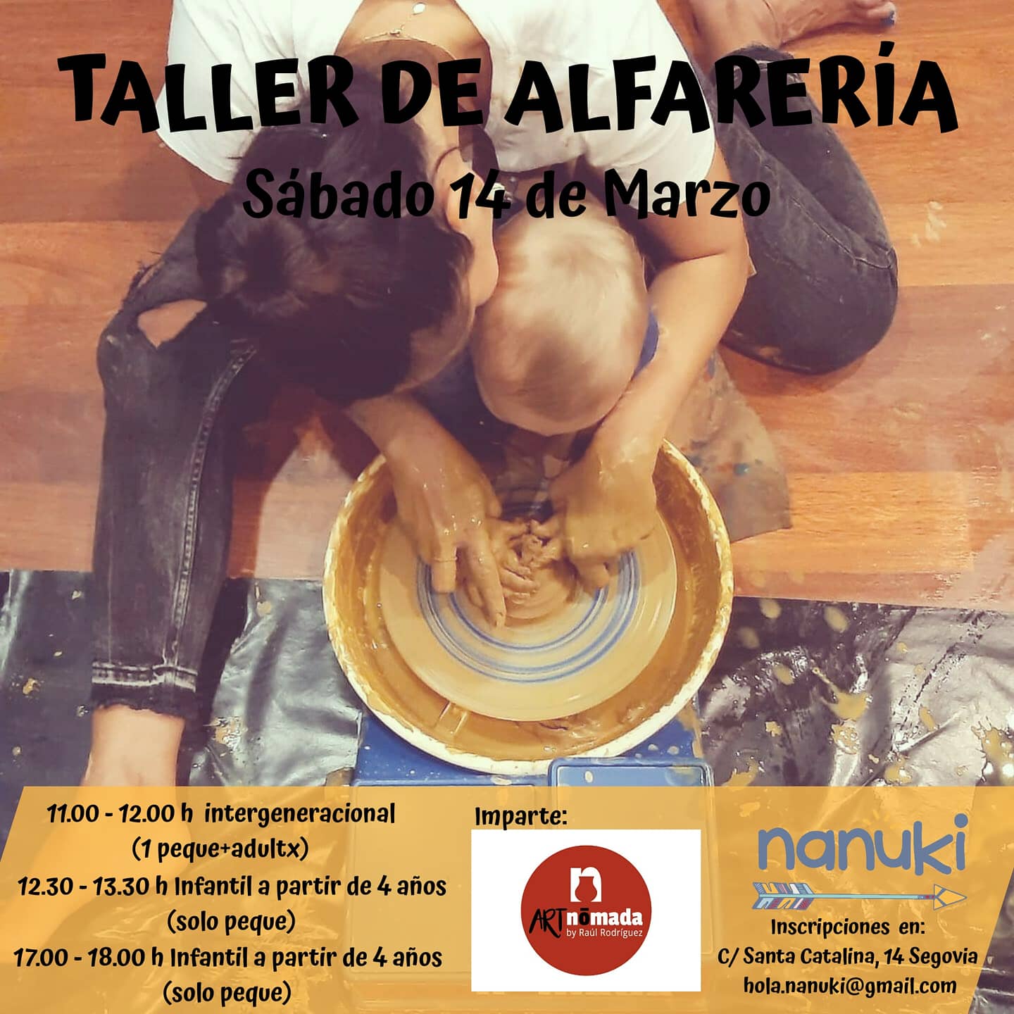 Taller de Alfarería en Nanuki 