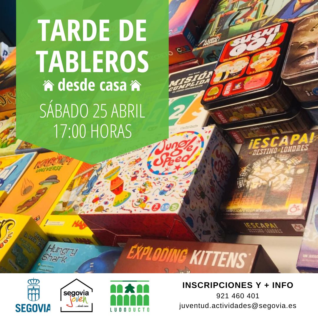 Casa Joven: Tarde de tableros