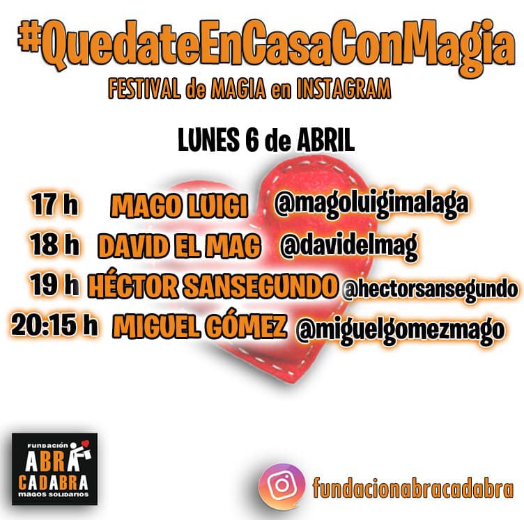 Festival de Magia en Instagram (con Héctor Sansegundo)