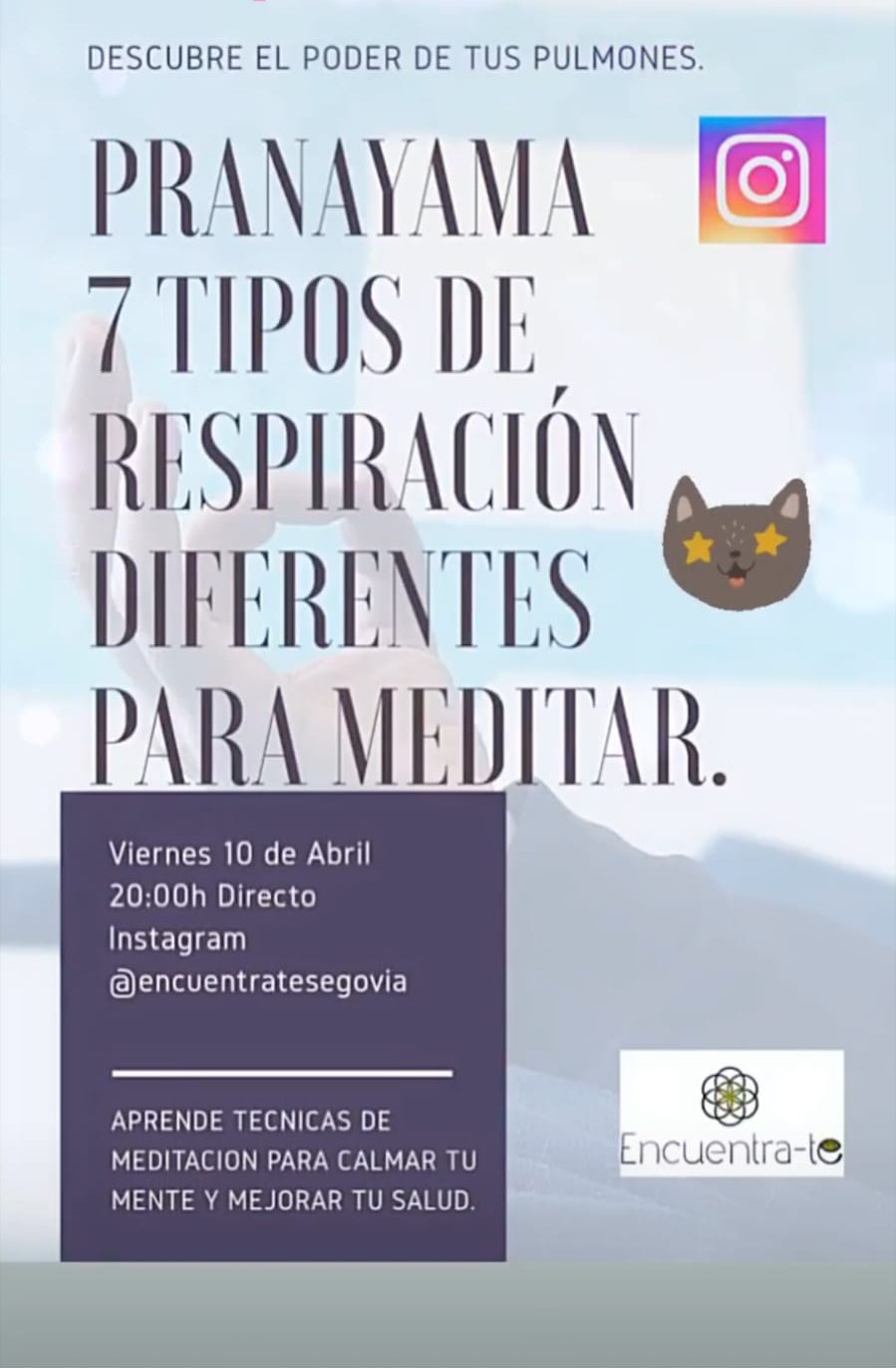 Taller Descubre el poder de tus pulmones, de Encuentra-te