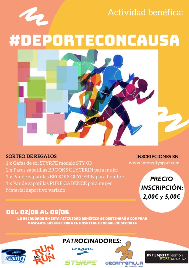 Deporte con causa 2020 Segovia -  hospital general de Segovia