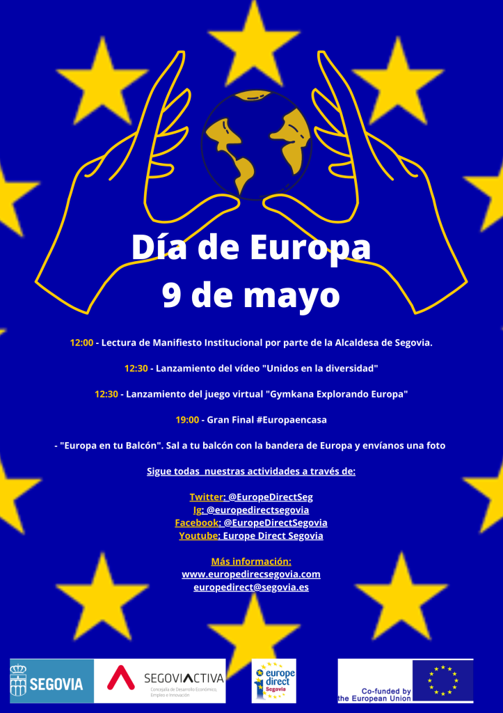 Día de Europa 2020 en Segovia