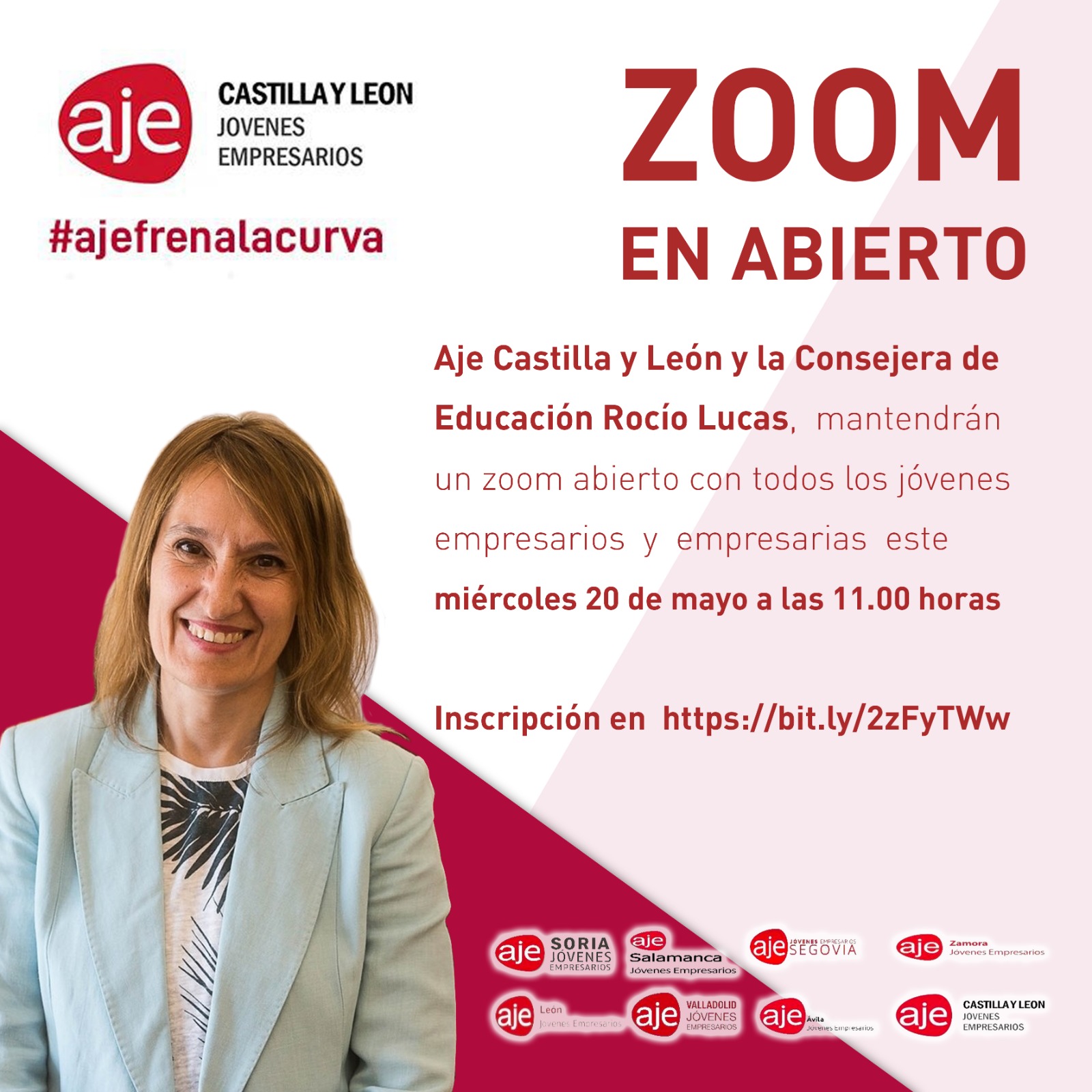  Foro con Rocío Lucas, Consejera de Educación en Castilla y León