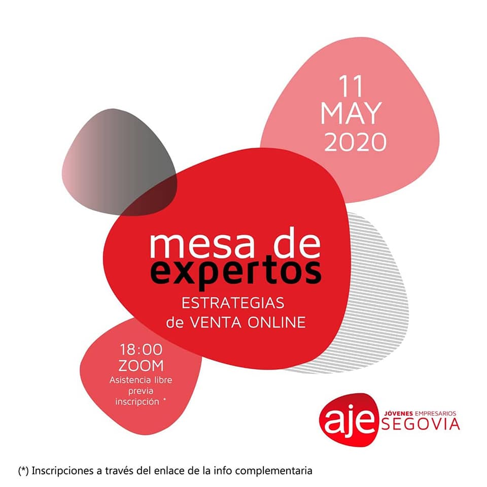 Mesa de expertos Estrategias de venta online - AJE Segovia 2020