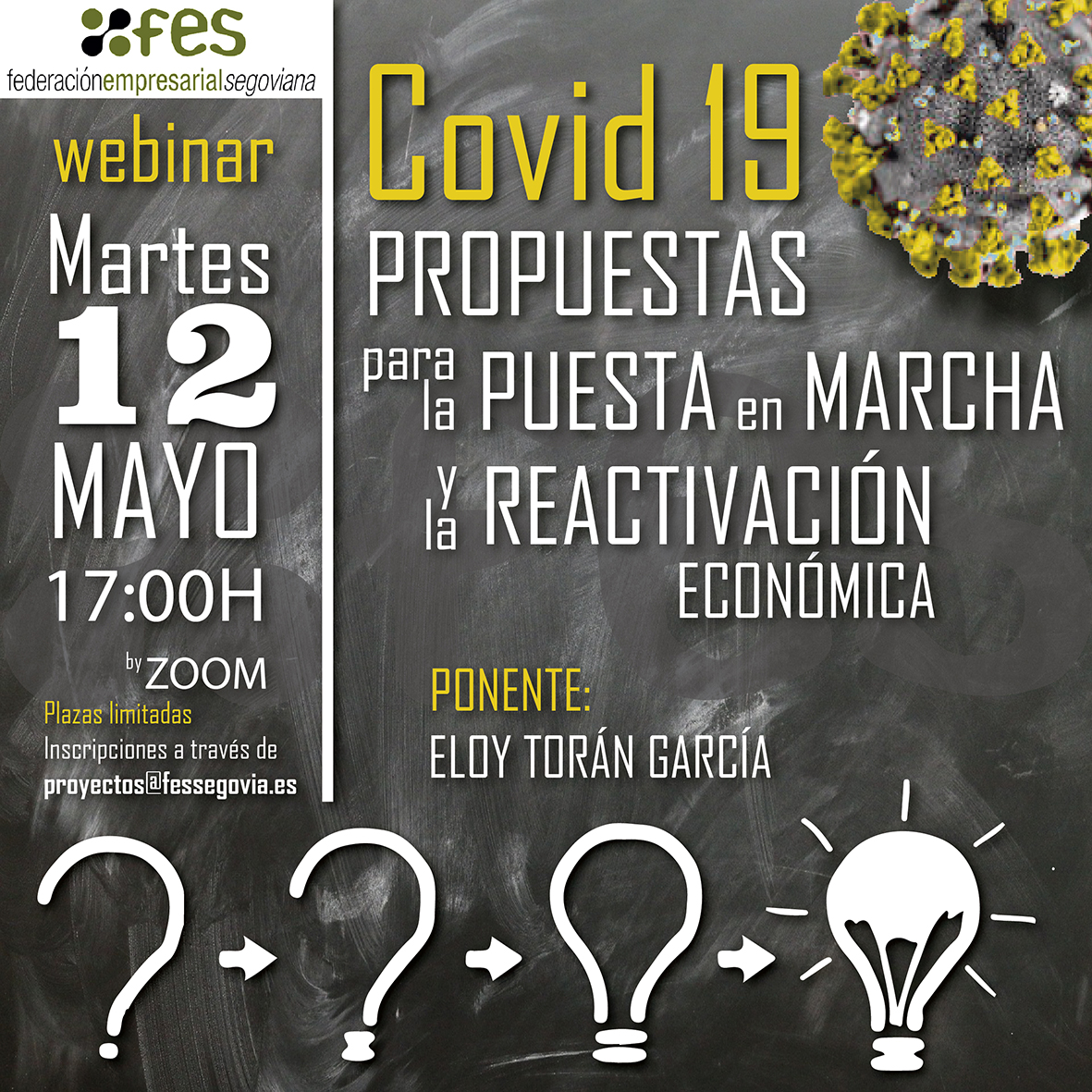 Webinar de FES sobre reactivación económica