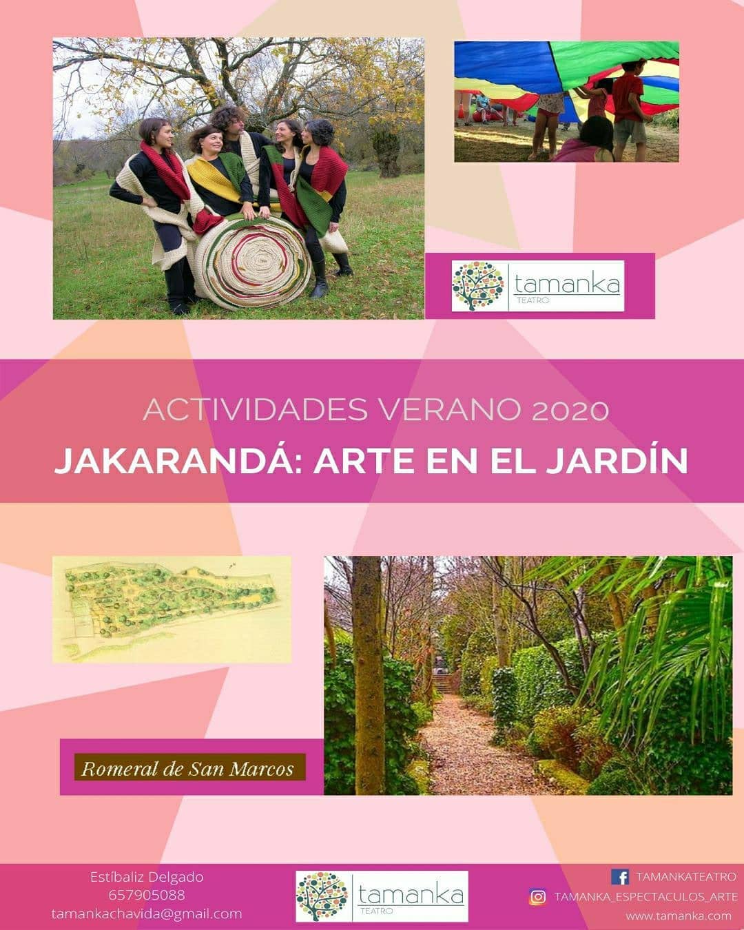 JAKARANDA ARTE EN EL JARDIN - ACTIVIDADES VERANO 2020