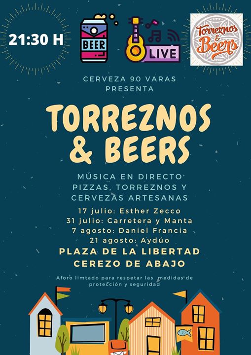Torreznos & Beers en Cerezo de Abajo