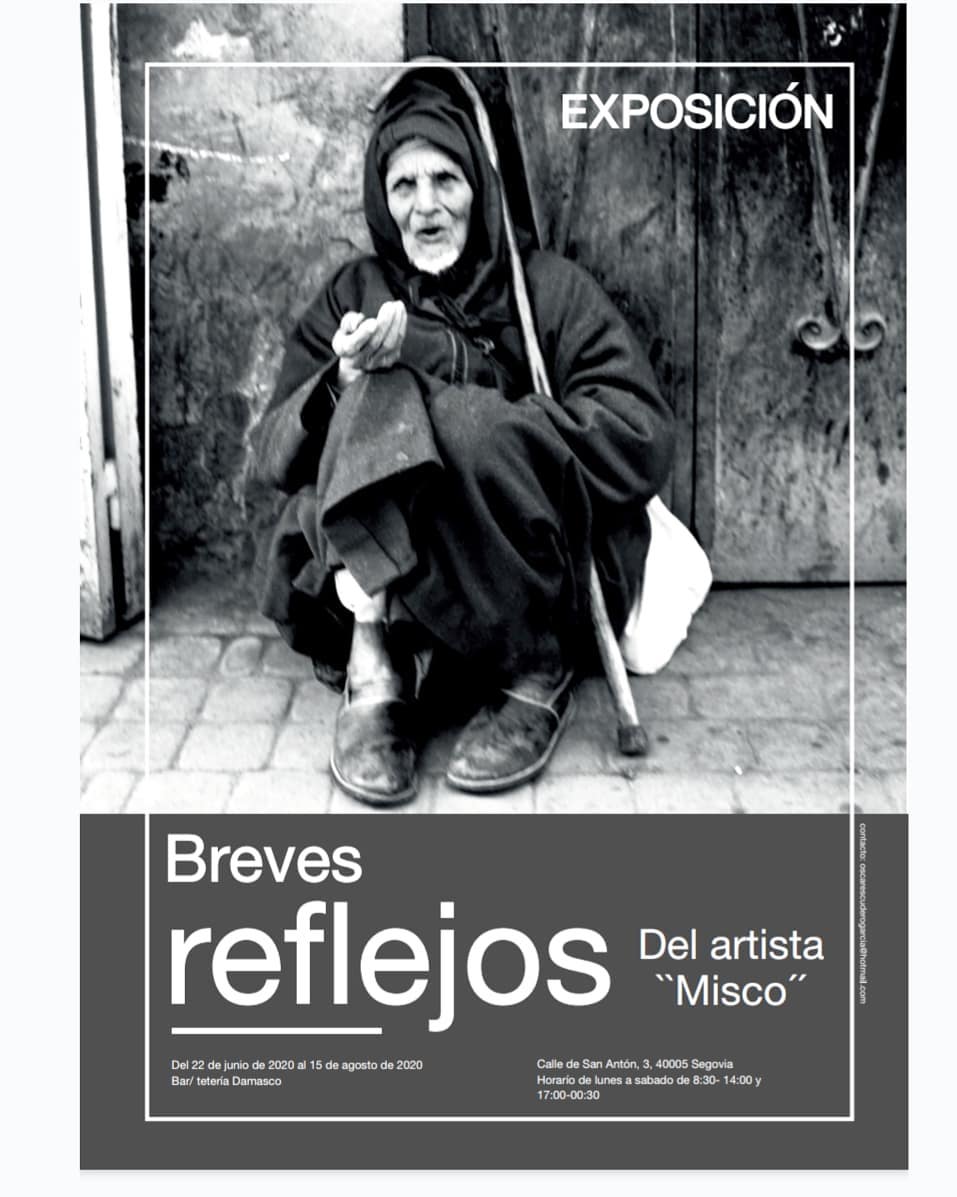 Exposición fotográfica 'Breves reflejos' en Bar Tetería Damasco