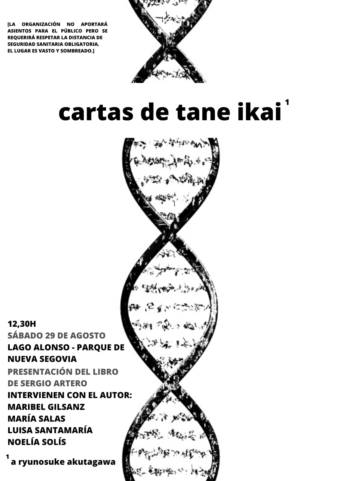 Presentación de 'Cartas de Tane Ikai'