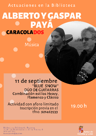 Concierto de Alberto y Gaspar Payá “CaracolaDos”