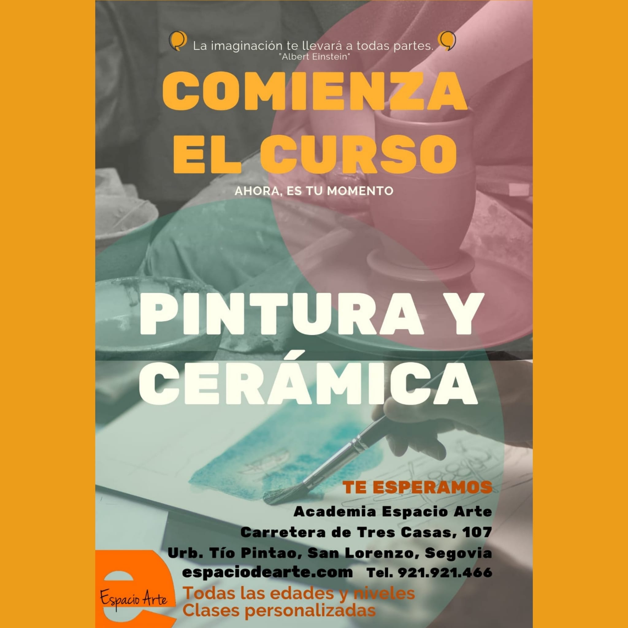 Cursos de Pintura y Cerámica - Eventos de Segovia