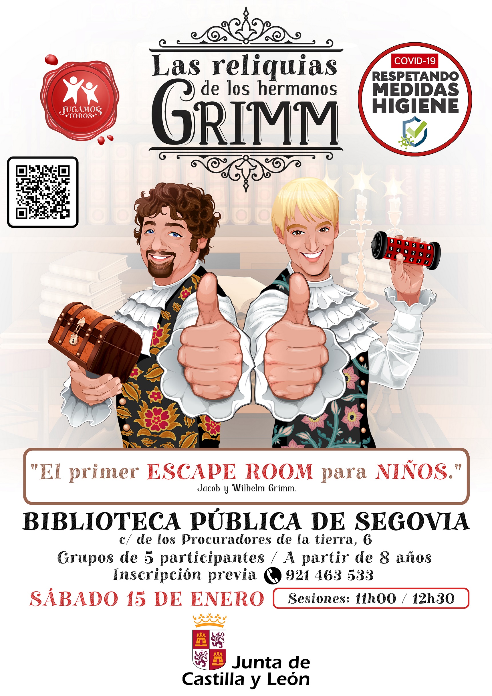 Las reliquias de los hermanos Grimm (Escape Room)
