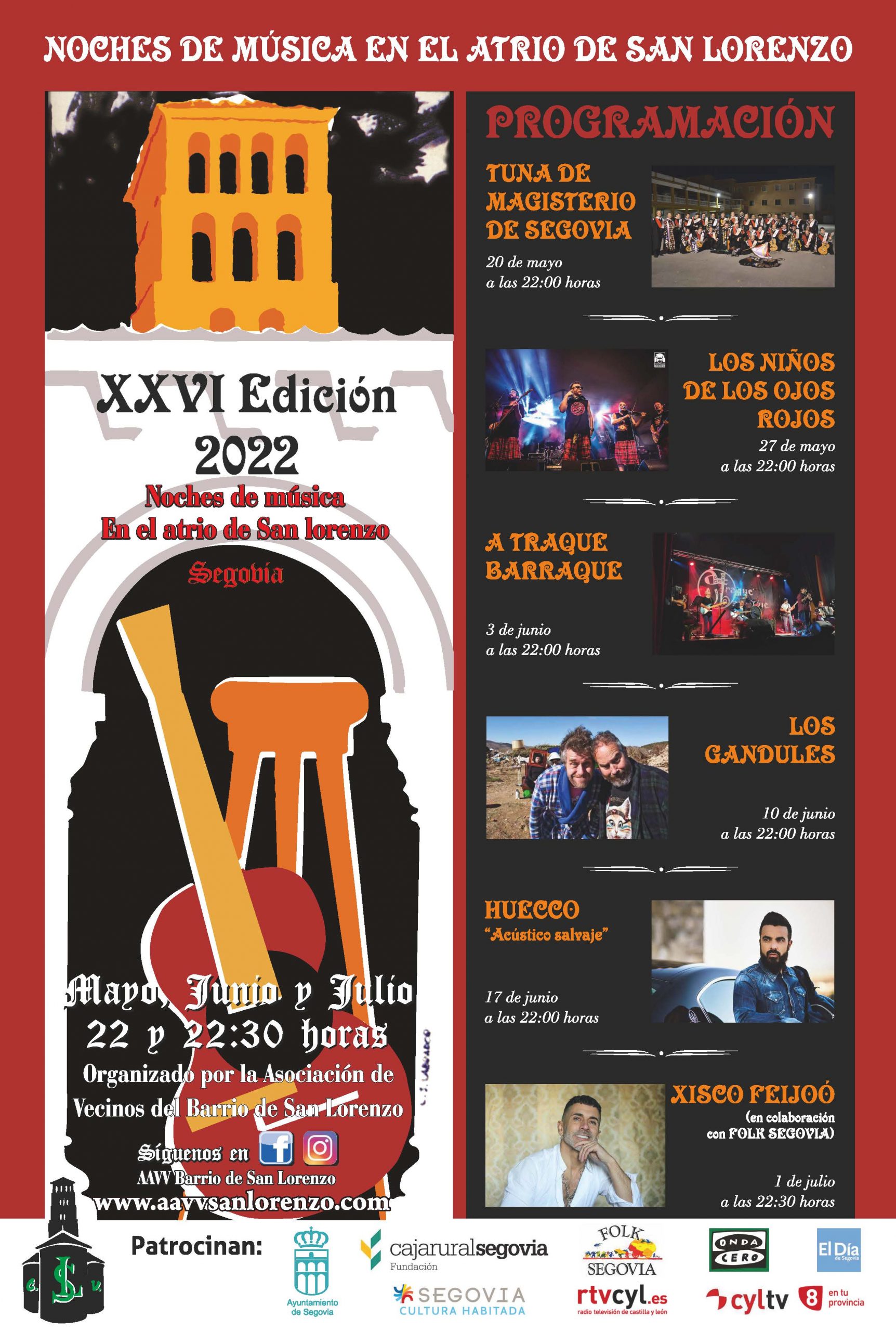 Noches de Música en el Atrio de San Lorenzo 2022