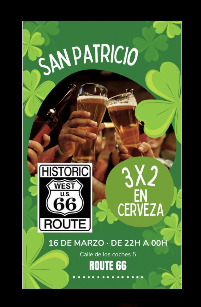 Fiesta de San Patricio en Ruta 66