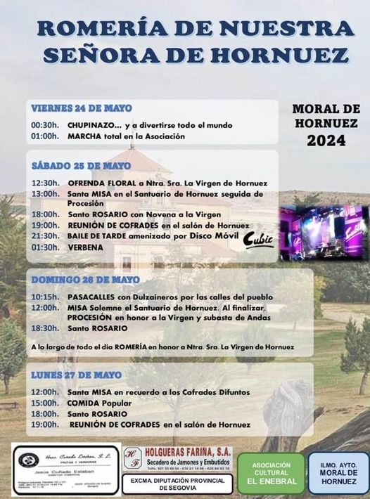 Romería de Nuestra Señora de Hornuez 2024 en Moral de Hornuez Eventos