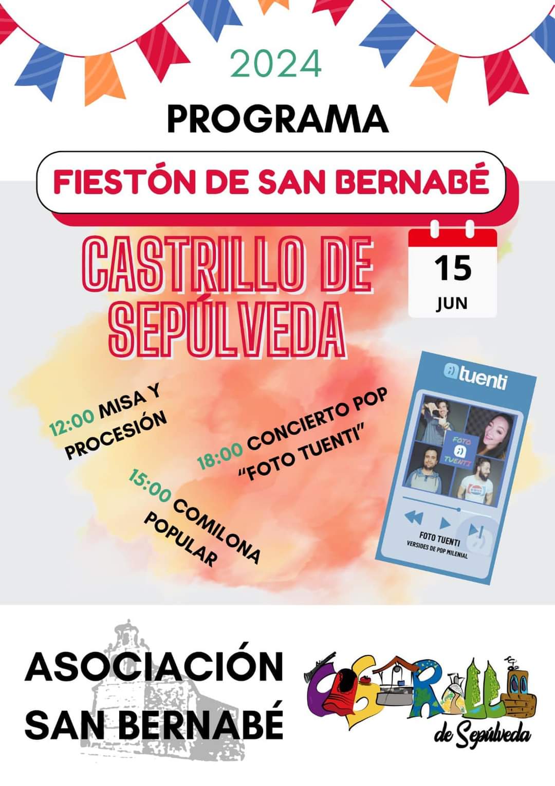 Fiestón de San Bernabé 2024 en Castrillo de Sepúlveda Eventos de Segovia