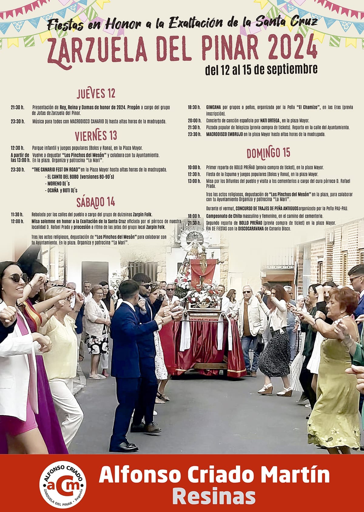 Fiestas 2024 en Zarzuela del Pinar 2024 - Eventos de Segovia