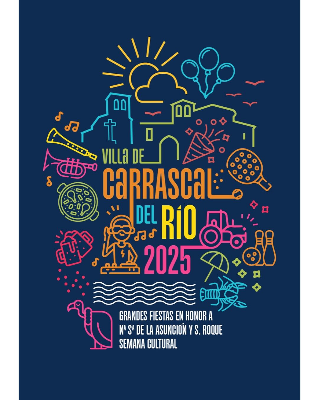 VILLA DE CARRASCAL DEL RÍO: FIESTAS Y CULTURA 2025 - Eventos de Segovia