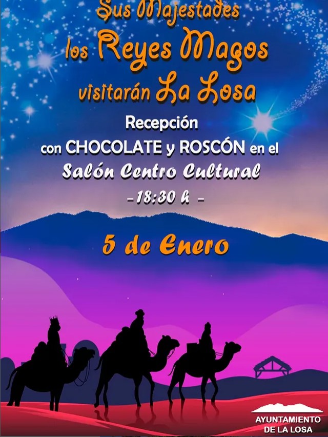 Sus Majestades los Reyes Magos visitarán La Losa - Eventos de Segovia