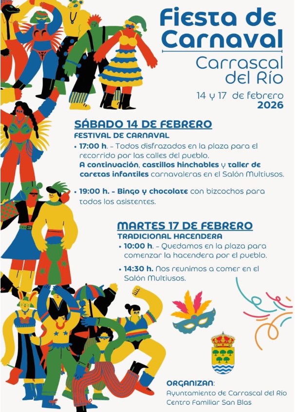 Fiesta de Carnaval en Carrascal del Río - Eventos de Segovia